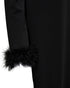 Freequent FQELVA A-Line Boat Neck Dress Black 207295